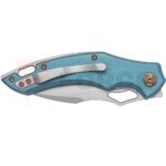 Сгъваем нож Fox Edge Sparrow 9Cr13 син алуминий » Force.BG