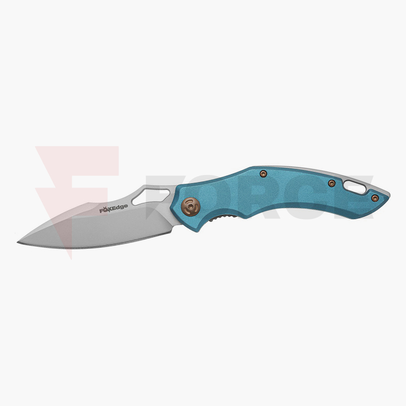 Сгъваем нож Fox Edge Sparrow 9Cr13 син алуминий » Force.BG Сгъваем нож Fox Edge Sparrow 9Cr13 син алуминий » Force.BG