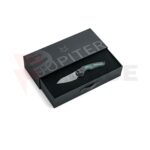Сгъваем нож Fox Knives Jupiter Damasteel Malachite 78mm » Force.BG