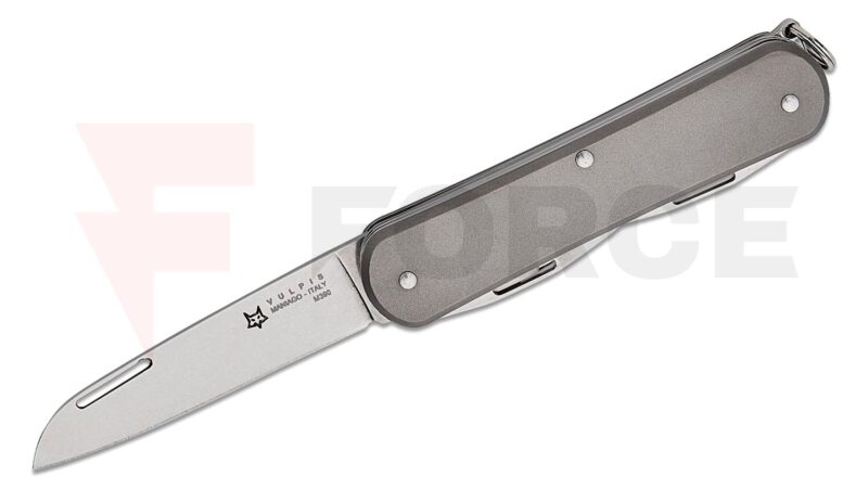 Сгъваем нож Fox Knives Vulpis 130-F4 TI M390 Titanium » Force.BG