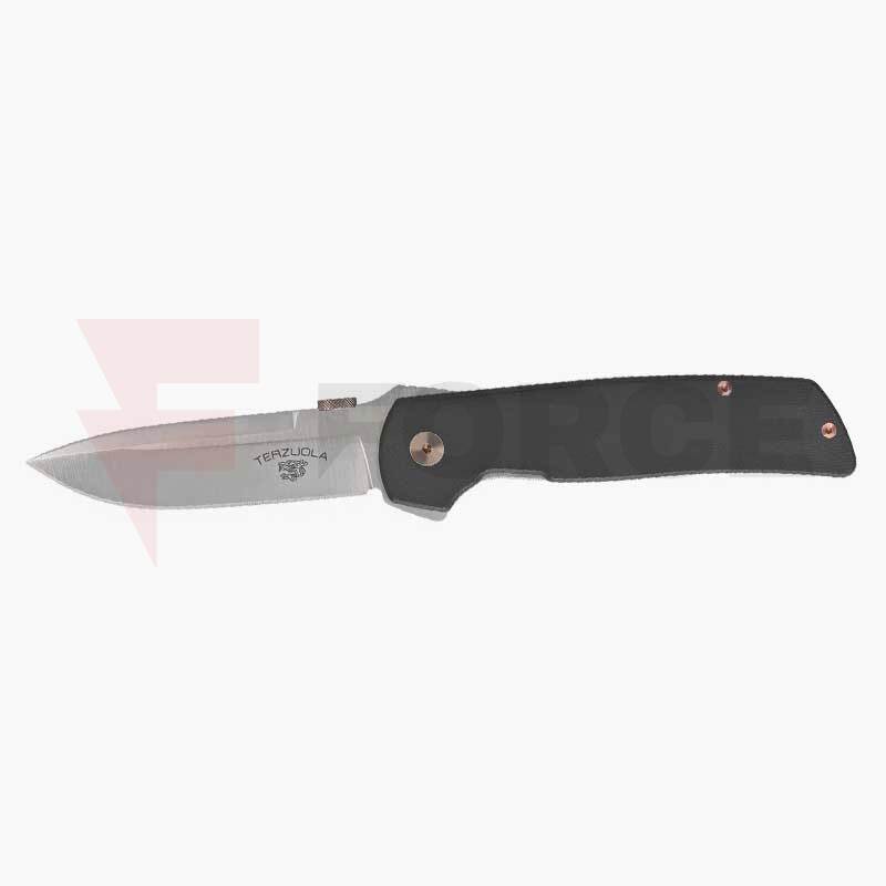 Тактически сгъваем нож Fox Original Gangster Magnacut черен Micarta » Force.BG