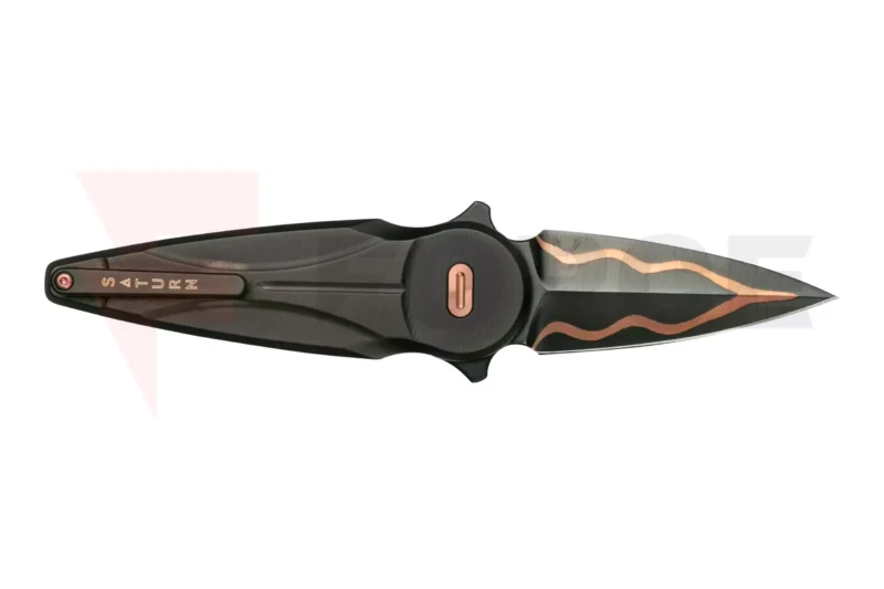 Нож Fox Saturn C70 Copper Titanium black PVD » Force.BG
