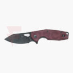 Сгъваем нож Fox Yaru M398 Micarta Burgundy » Force.BG