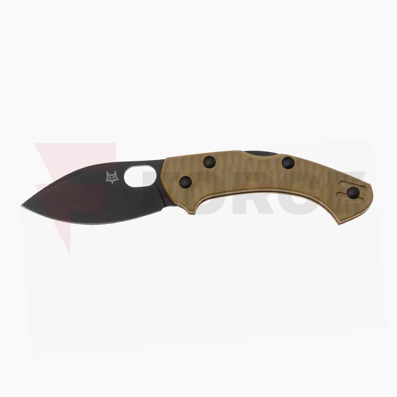 Сгъваем нож Fox Zero 2.0 Desert Warrior BECUT FRN OD Green 70мм » Force.BG