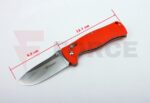Сгъваем нож Ganzo G720 440C Orange G10 9см » Force.BG
