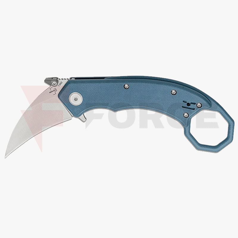 Нож Карамбит Böker HEL Karambit 154 G10 blue grey