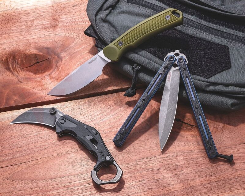 Сгъваем Карамбит Нож Kershaw OUTLIER 8Cr13Mov GFN » Force.BG