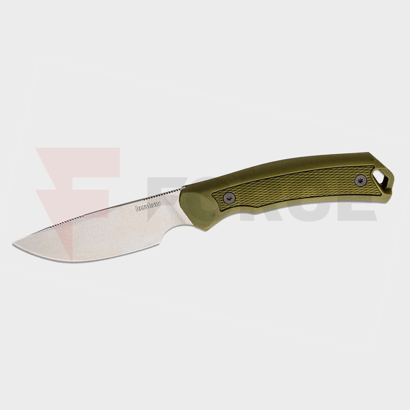 Фиксиран ловен нож Kershaw Deschutes Skinner D2 Olive » Force.BG
