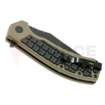 Нож Kershaw Faultline 8Cr13MoV FRN Rubber Black Green » Force.BG