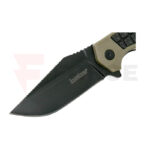 Нож Kershaw Faultline 8Cr13MoV FRN Rubber Black Green » Force.BG