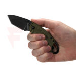 Сгъваем нож Kershaw Shuffle II Olive 8Cr13MoV 6.6 см » Force.BG