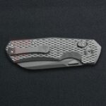 Сгъваем нож с титан KUNWU CHAD PM60 Titanium » Force.BG