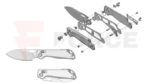 Сгъваем нож KUNWU Pulsar XL Elmax Diamond Titanium » Force.BG