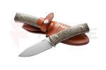 Фиксиран нож LionSteel M4 Green Canvas M390 95мм » Force.BG