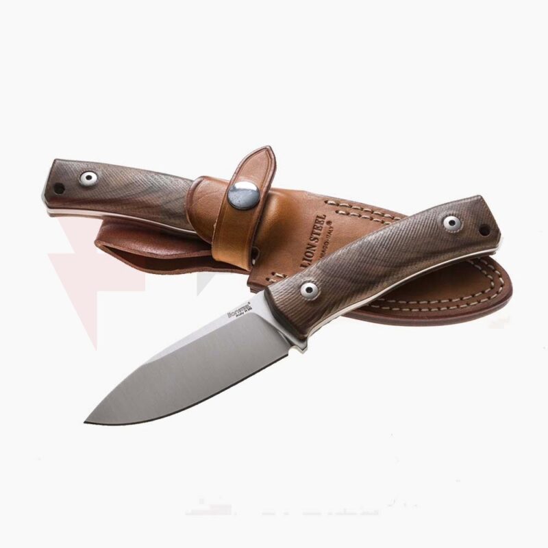 Фиксиран нож LionSteel M4 Walnut M390 95mm » Force.BG