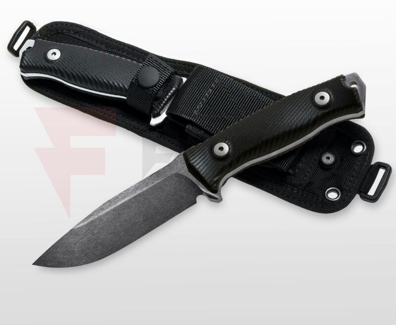 Фиксиран нож LionSteel M5 G10 Black Blade 115 мм » Force.BG