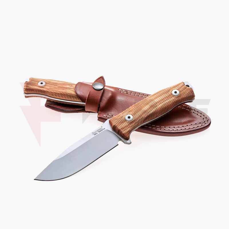 Фиксиран нож LionSteel M5 Olive 115 mm Sleipner » Force.BG