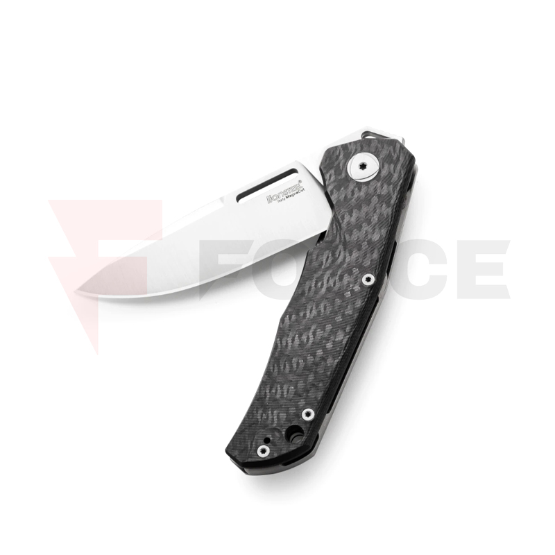 Сгъваем нож LionSteel Q4ttro Carbon fiber MagnaCut » Force.BG