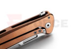 Сгъваем нож LionSteel Skinny MagnaCut Titanium Bronze » Force.BG