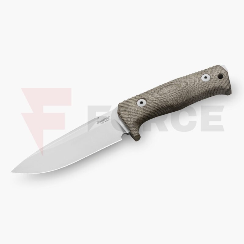 Фиксиран нож LionSteel T5 Green Canvas Niolox 5 инча » Force.BG