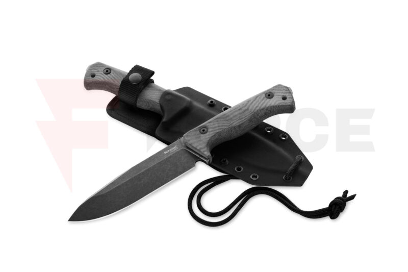 Нож LionSteel T6 CPM 3V Black Canvas Micarta Old Black Blade » Force.BG