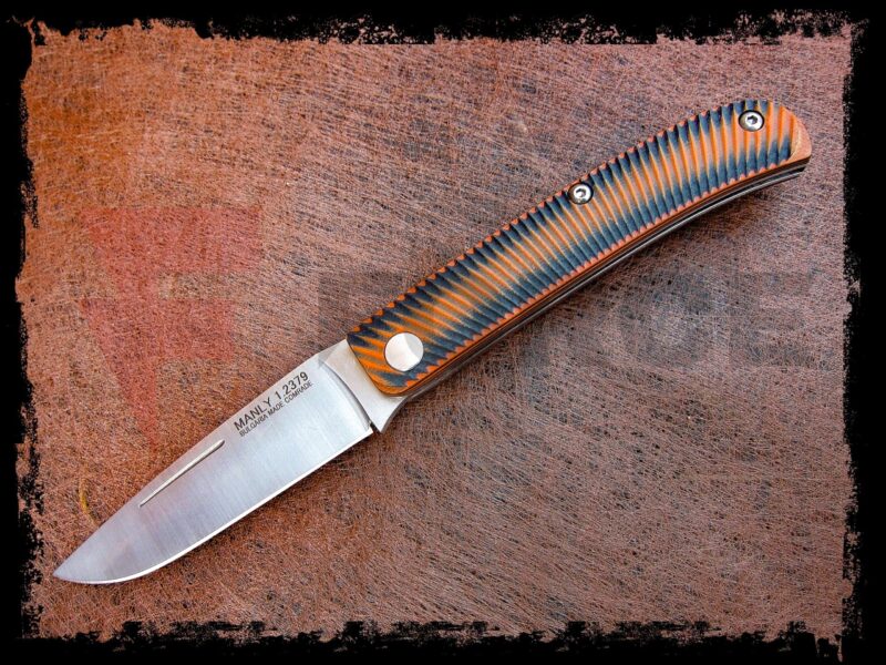 Сгъваем нож Manly Comrade D2 Black/Orange 90мм » Force.BG