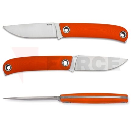 Фиксиран нож Manly Patriot D2 Orange G10 210мм » Force.BG