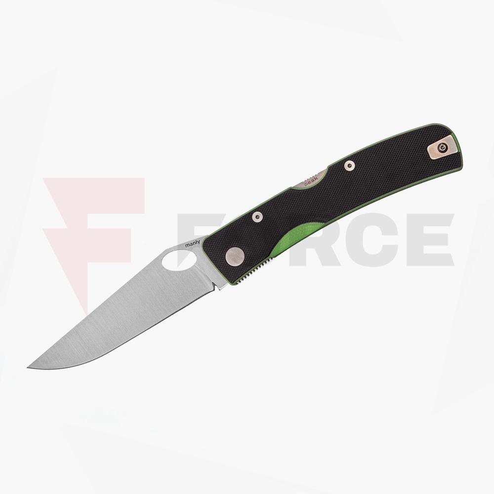 Сгъваем нож Manly Peak 14C28 Black/Green G10 94мм » Force.BG Сгъваем нож Manly Peak 14C28 Black/Green G10 94мм » Force.BG