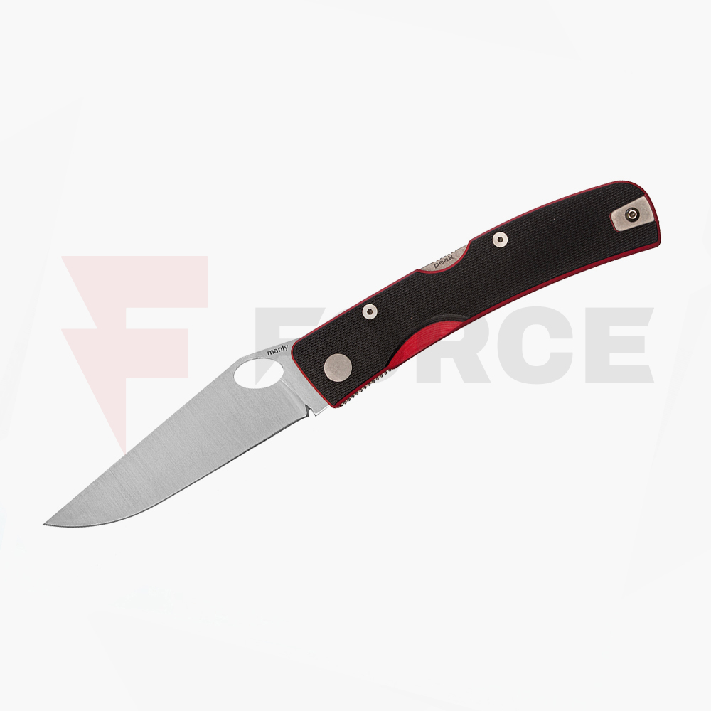 Сгъваем нож Manly Peak 14C28 Black/Red G10 94мм » Force.BG Сгъваем нож Manly Peak 14C28 Black/Red G10 94мм » Force.BG
