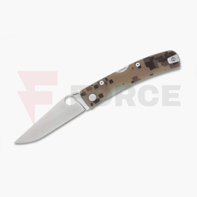 Сгъваем нож Manly Peak S90V Desert Camo G10 94мм » Force.BG