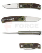 Сгъваем нож Manly WASP CPM S90V Camo G10 » Force.BG