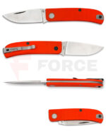 Сгъваем нож Manly WASP - CPM S90V - Оранжев G10 » Force.BG