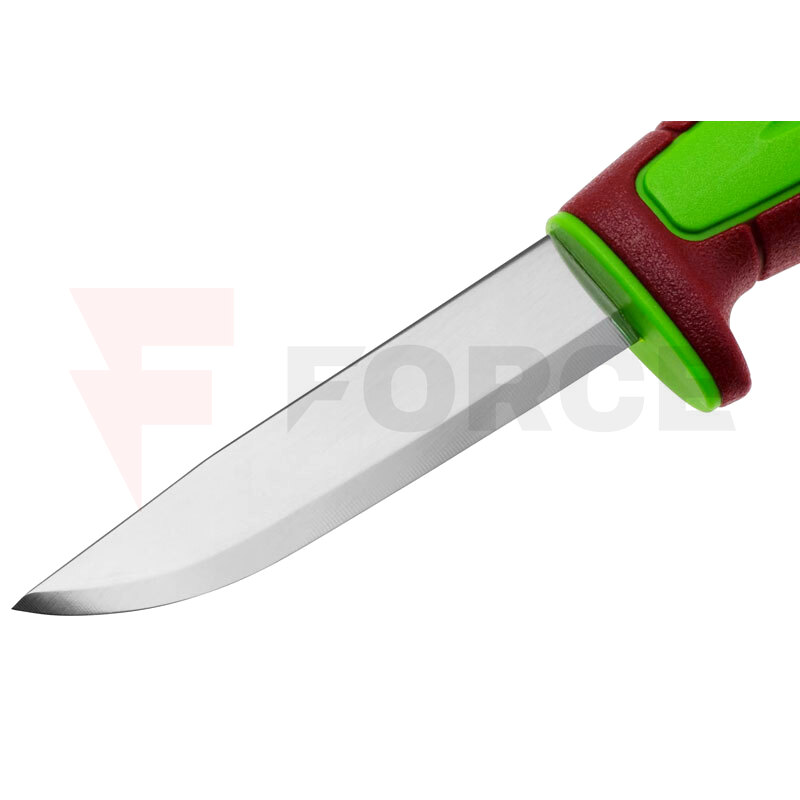 Фиксиран нож Mora Basic 511 Carbon Steel Limited Edition 2024 червен/зелен » Force.BG