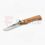 Джобен нож Old Bear XL Olive Carbon с дръжка маслина » Force.BG