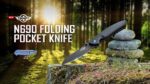 Сгъваем нож Oknife Drever N690 Blue с G10 дръжка » Force.BG