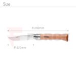 Нож Opinel N°12 Serrated 12C27 Wood » Force.BG