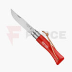 Сгъваем нож Opinel No 8 неръждаема стомана цвят каки » Force.BG