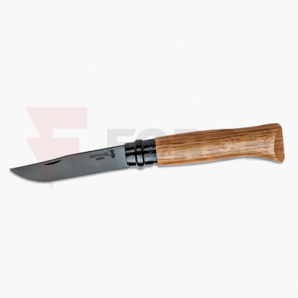 Нож Opinel No 8 неръждаема оксидирана стомана, острие 8,5 см, дръжка дъб » Force.BG