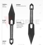 Фиксиран нож Kershaw Inverse PA-66 с влакна 13.3 см » Force.BG