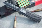 Нож OTF Benchmade 3350BK MINI INFIDEL D2 Aluminium Black » Force.BG