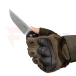 Сгъваем нож Ruike P873-MB 14C28N Micarta черен 88мм » Force.BG