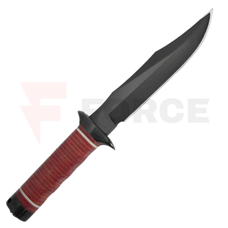 Фиксиран ловен нож SOG BOWIE 2.0 AUS-8 Кожени шайби » Force.BG