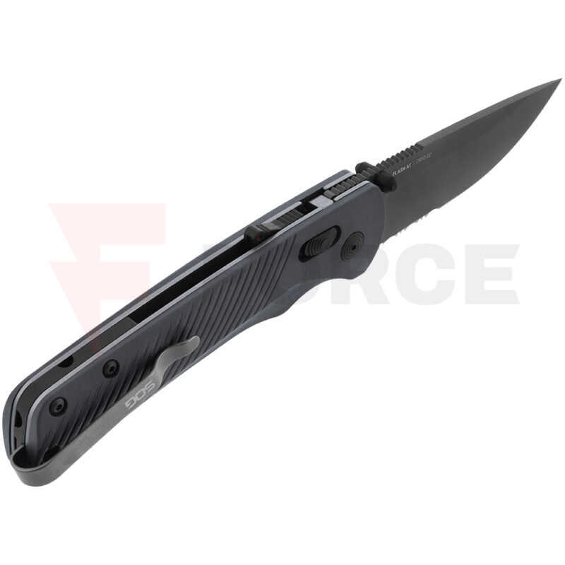 Сгъваем нож SOG Flash AT Urban Grey D2 86 мм » Force.BG