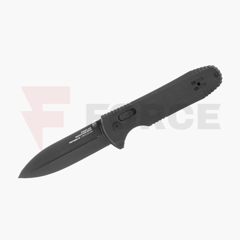 Тактически сгъваем нож SOG Pentagon XR Blackout CTS XHP » Force.BG