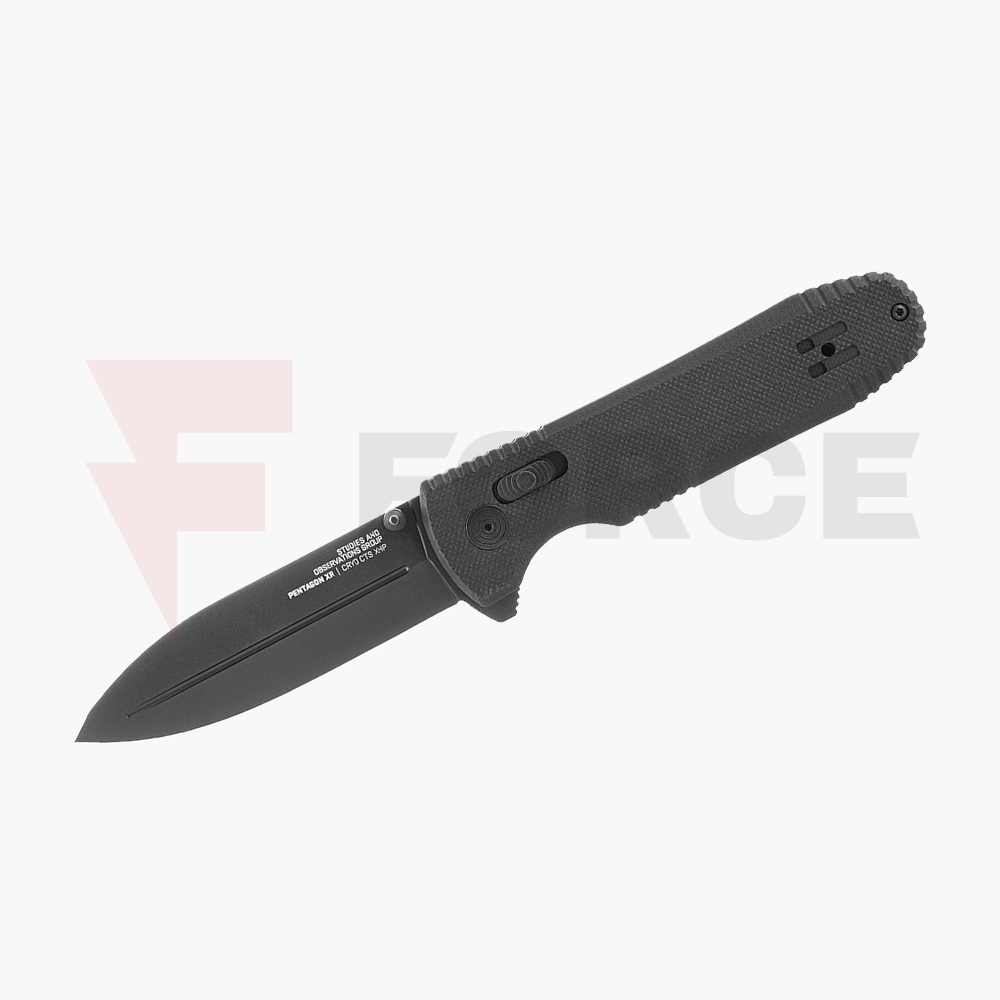 Тактически сгъваем нож SOG Pentagon XR Blackout CTS XHP » Force.BG Тактически сгъваем нож SOG Pentagon XR Blackout CTS XHP » Force.BG