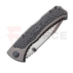 Сгъваем нож SOG SideSwipe Grey TiNi 86мм алуминий » Force.BG