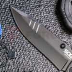 Сгъваем нож SOG SideSwipe Grey TiNi 86мм алуминий » Force.BG