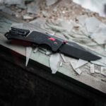 Сгъваем тактически нож SOG Trident AT Black & Red Tanto D2 » Force.BG