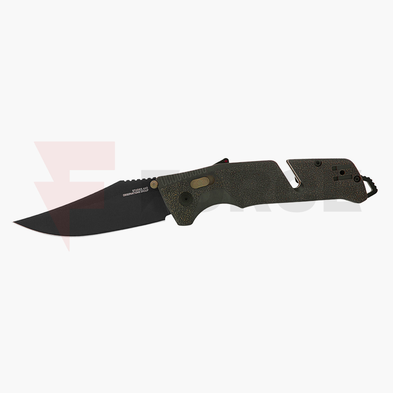 Сгъваем тактически нож SOG Trident AT Olive Drab D2 GRN » Force.BG