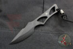 Нож за врата Spartan Blades Enyo All Black AUS-8A » Force.BG